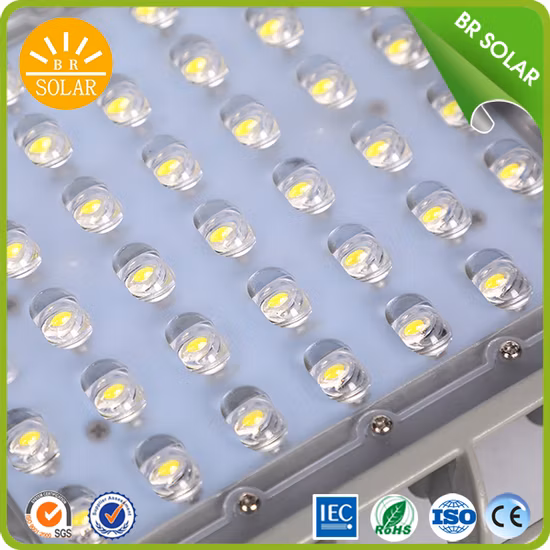 Produttore: Lampione stradale solare integrato per esterni impermeabile a LED tutto in uno a energia solare da 30 W 50 W 80 W con pannello solare