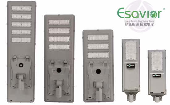 Lampione stradale solare a LED tutto in uno integrato per progetti di illuminazione stradale governativa con certificati CE/RoHS/IP67/Ik10/CB/IEC/TUV-Sud